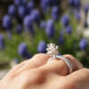 Frühling Perle 2 quadratisch mit Kette Frühlings-Ring 1