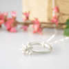 Frühling Perle quadratisch mit Kette Frühlings-Ring 1